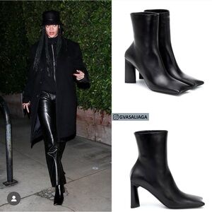 Balenciaga half moon boots WORN